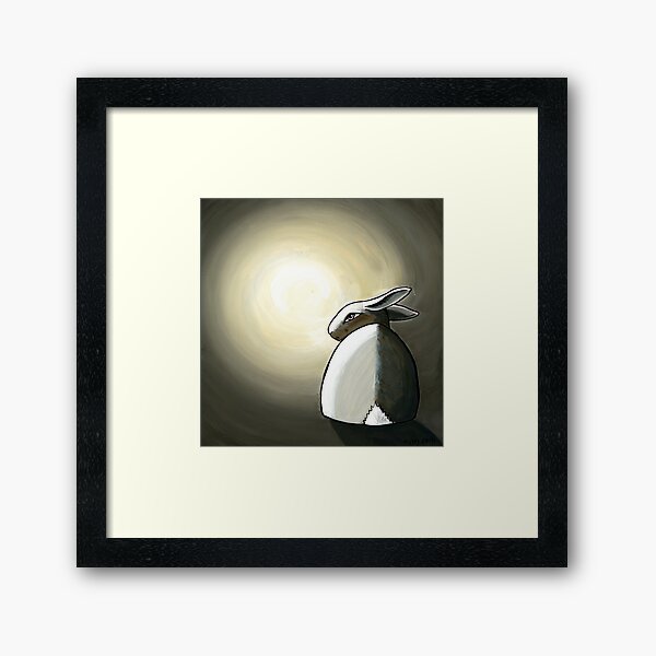 Bunny Moods Framed Art Print