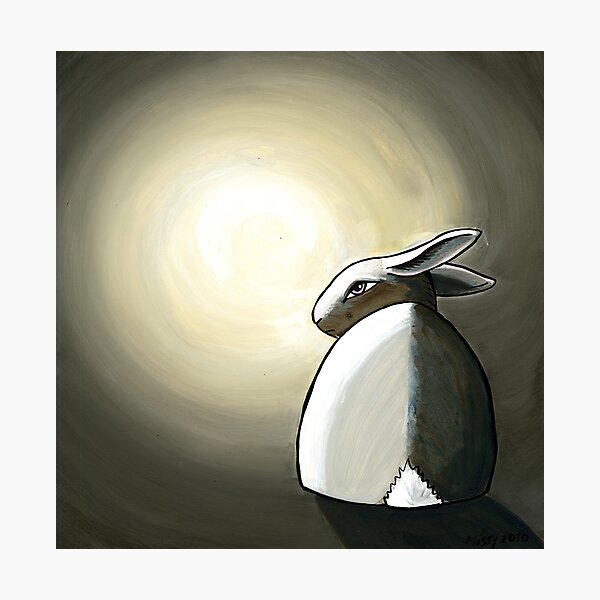 Bunny Moods Photographic Print