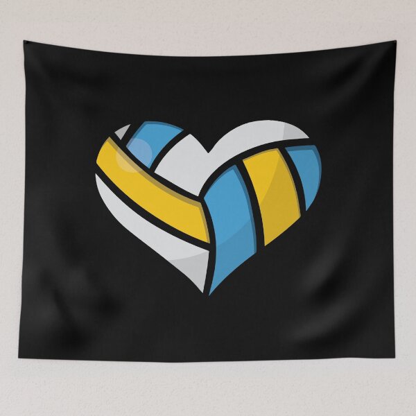 Item preview, Volleyball Sport Lover Volleyball Heart Player Gift Idea designed and sold by haselshirt.