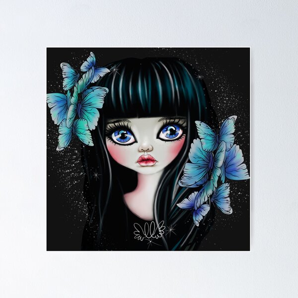 Item preview, Blue butterflies designed and sold by Letslove.