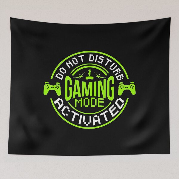 Item preview, Gamer Shirt Do not Disturb Gaming Mode activated Gift Tee designed and sold by haselshirt.