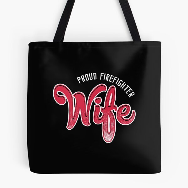 Item preview, Proud Firefighter's Wife Firemen Gift  designed and sold by haselshirt.