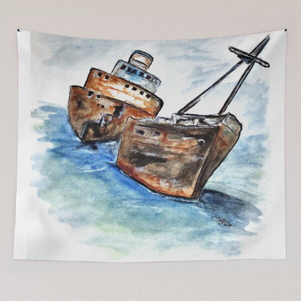 Item preview, Wrecked Shipper designed and sold by Clyde J. Kell.