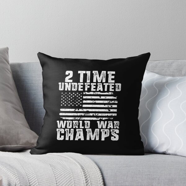 Item preview, Undefeated World War Champs T-Shirt Patriotic 4th of July designed and sold by 14thFloor.