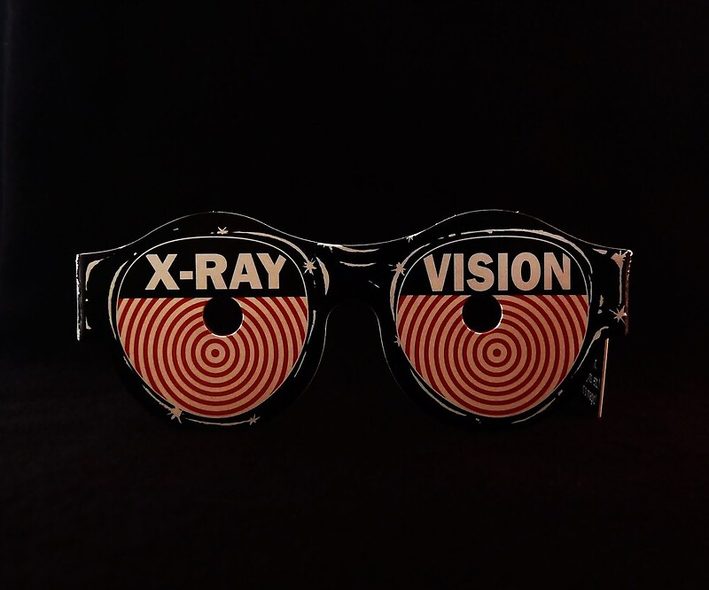 "XRay Specs" by Barbara Morrison Redbubble