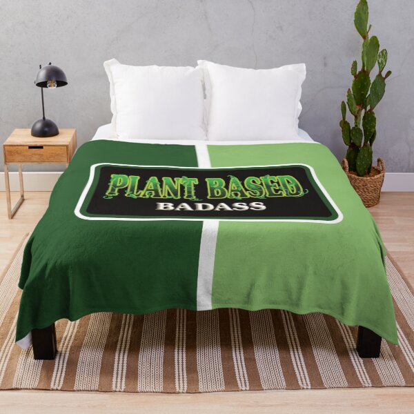 Item preview, Plant Based Badass designed and sold by NoBonesLife.
