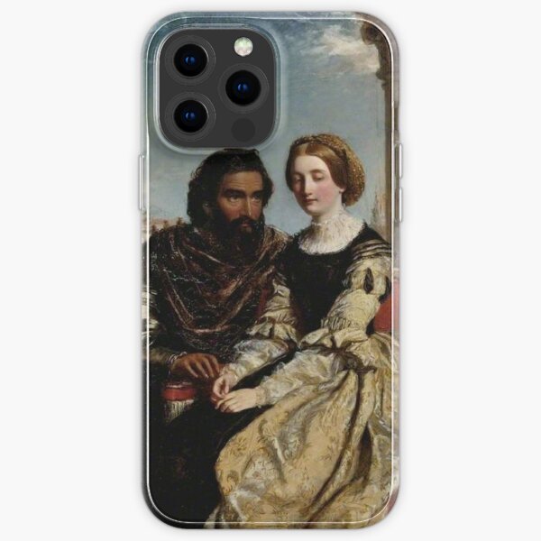 Othello and Desdemona - William Powell Frith - Date unknown - Fitzwilliam Museum - Cambridge (England)	 Painting - oil on canvas  iPhone Soft Case