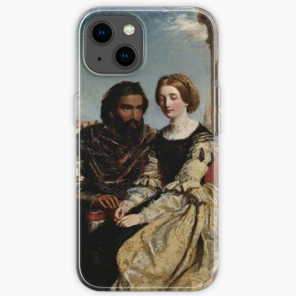 Othello and Desdemona - William Powell Frith - Date unknown - Fitzwilliam Museum - Cambridge (England)	 Painting - oil on canvas  iPhone Soft Case