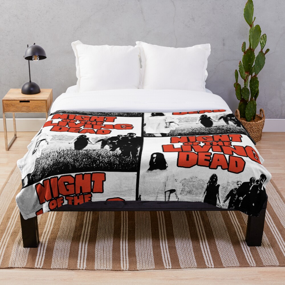 "Classic Zombie Movie Print Zombie Night Of The Living Dead Classic