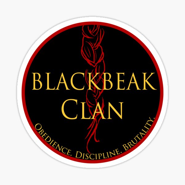 Item preview, Blackbeak Clan Emblem designed and sold by FancifulFangirl.
