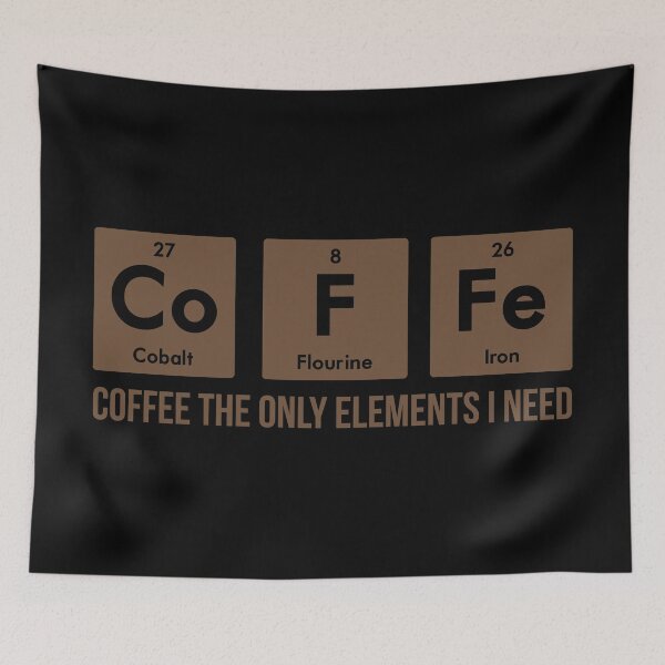 Item preview, Chemistry Periodic Table Chemistry Coffee Elements Gift designed and sold by haselshirt.