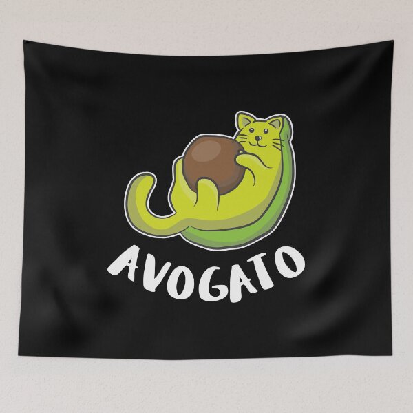 Item preview, Cats Playing Cat Avocado Lover Avogato Birthday Gift designed and sold by haselshirt.