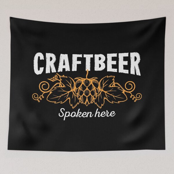 Item preview, Beer Lover Craft Beer Spoken here Birthday Gift Idea designed and sold by haselshirt.