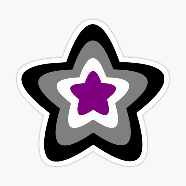 Ace Pride Star Sticker