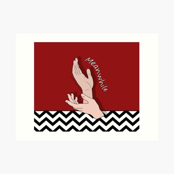 Twin Peaks - Meanwhile Art Print