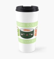 Sushi Rollen nicht Gender Rollen Thermosbecher