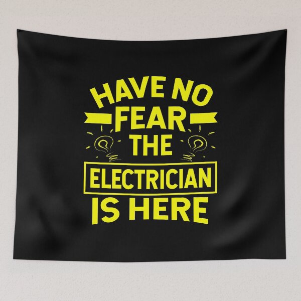 Item preview, Electrician Shirt Have No Fear The  Electrician Is Here Gift designed and sold by haselshirt.