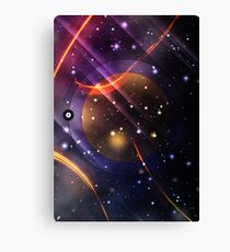 Time Travel, Simplified Canvas Print