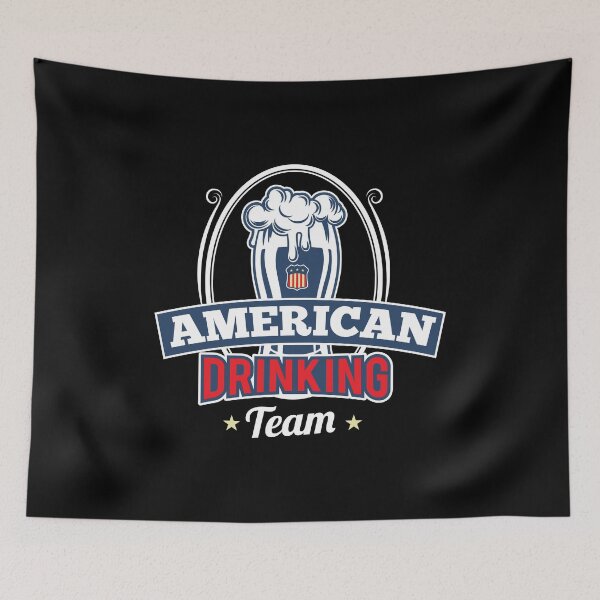 Item preview, Bachelor Party USA Drinking Team Beer Party Wear Gift designed and sold by haselshirt.