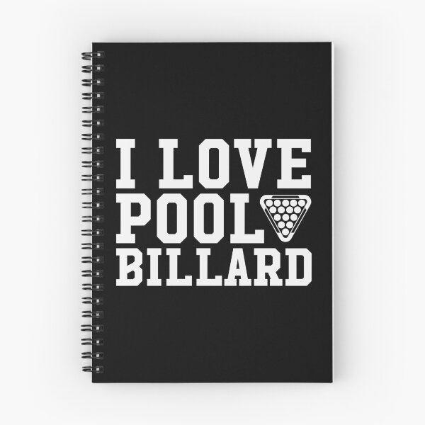 Item preview, I Love Pool Billiard Athlete Player Gift Idea designed and sold by haselshirt.