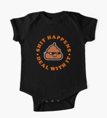 Scheiße passiert - damit umgehen Baby Body Kurzarm