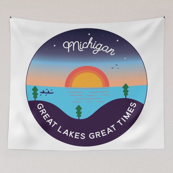 Item preview, Michigan : Great Lakes Great Times designed and sold by joycolor.