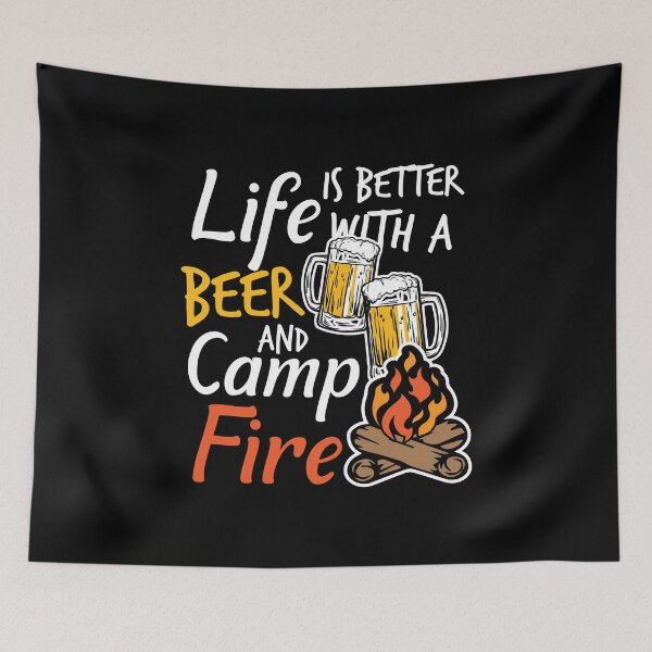 Item preview, Camping Camp Life Beer Outdoor Camp  designed and sold by haselshirt.