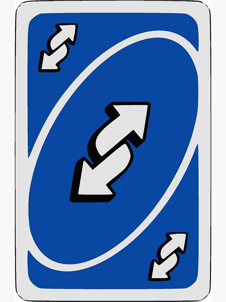 Wholesome Cute Uno Reverse Card