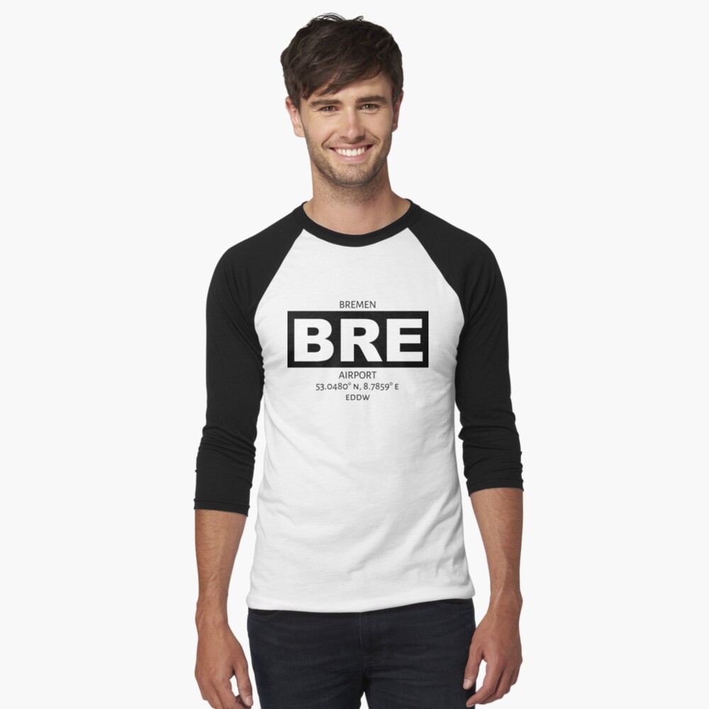 Item preview, Baseball ¾ Sleeve T-Shirt designed and sold by AvGeekCentral.