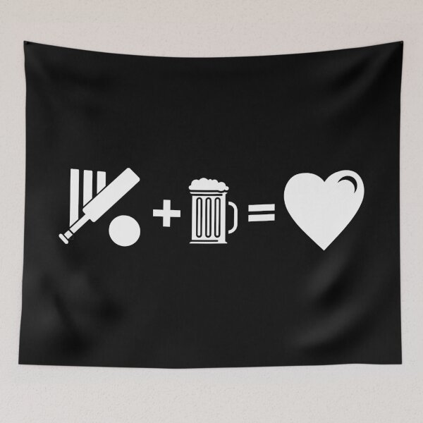 Item preview, Cricket Beer Mug of Beer Is Love Athlete Gift Idea designed and sold by haselshirt.