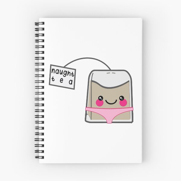 Item preview, Sassy Tea Puns: Naught-Tea designed and sold by kimchizerbe.