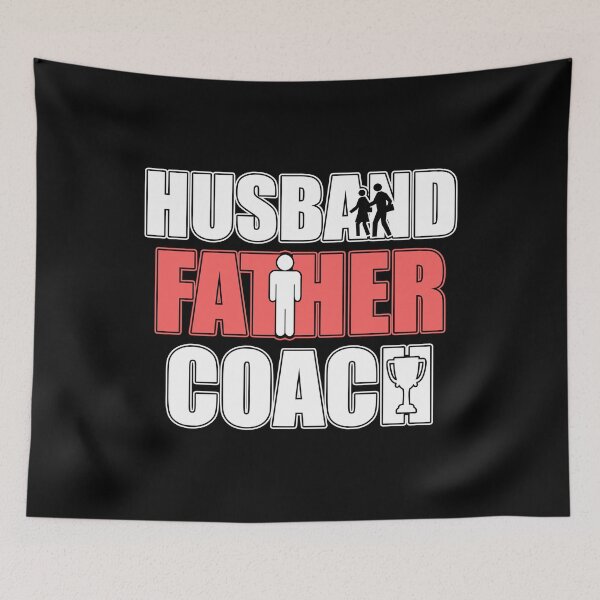 Item preview, Husband Father Coach Dad Daddy Father Fathers Day designed and sold by haselshirt.
