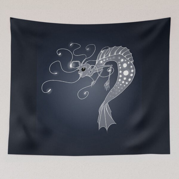Item preview, Deep Sea Angler Fish Mermaid designed and sold by Blenderbeetle.