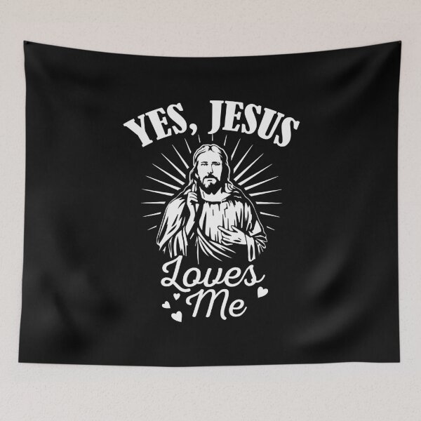 Item preview, Jesus Design Yes Jesus Loves Me Birthday Gift Idea designed and sold by haselshirt.