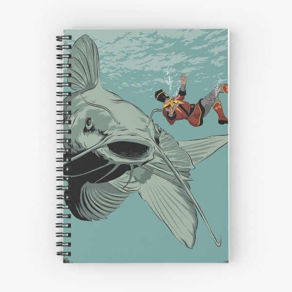 Item preview, monkey and the catfish designed and sold by basementgalaxy.