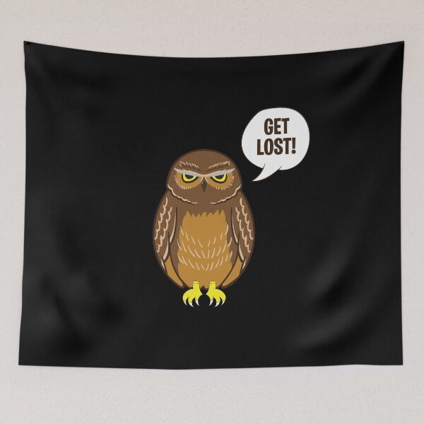 Item preview, Owl get lost, annoyed designed and sold by Mohja-Design.