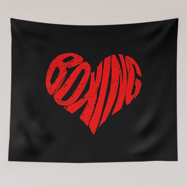 Item preview, Boxing Sport Player I Boxing Revision Heart Birthday Gift designed and sold by haselshirt.