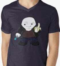 Adipose as the 9th Doctor Men's V-Neck T-Shirt