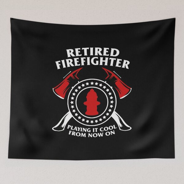 Item preview, Proud Retired Firefighter Proud Firemen Gift  designed and sold by haselshirt.