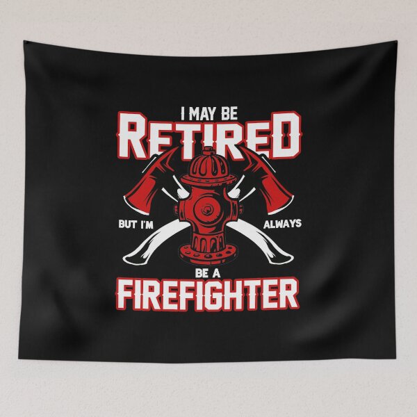 Item preview, Retired Firefighter Always Proud Firemen Gift  designed and sold by haselshirt.