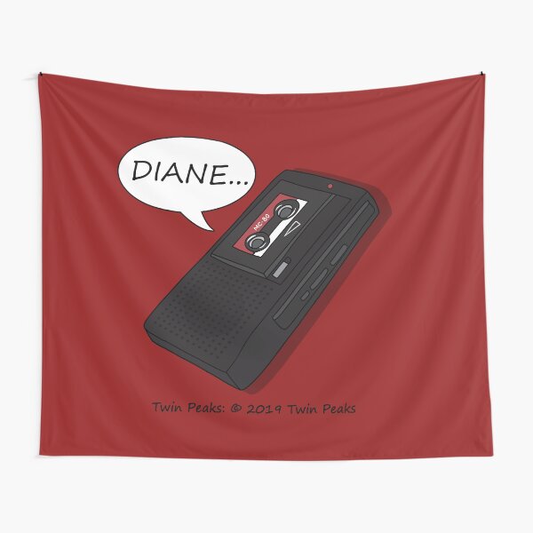 Twin Peaks - Voice Recorder Tapestry