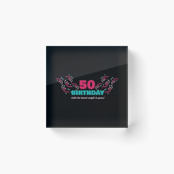 Artikelvorschau, Weight Loss Shirt 50 Birthday Fitness Gift Tee entworfen und verkauft von haselshirt.