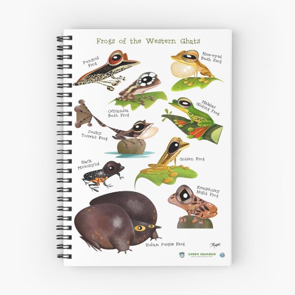 Item preview, Frogs of the Western Ghats designed and sold by Green Humour.