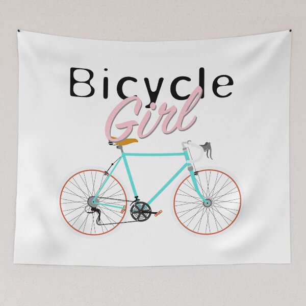 Item preview, Bicycle Girl - June 12th - 200th Birthday of the Bicycle designed and sold by Hell-Prints.