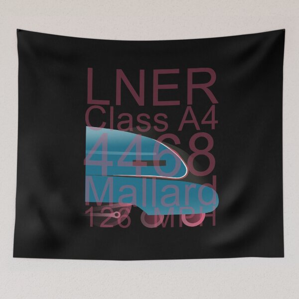 Item preview, A4 LNER A4 Mallard Steam Train design  designed and sold by GetItGiftIt.
