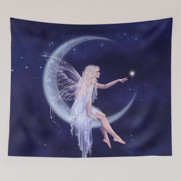 Item preview, Birth of a Star Moon Fairy designed and sold by silverstars.