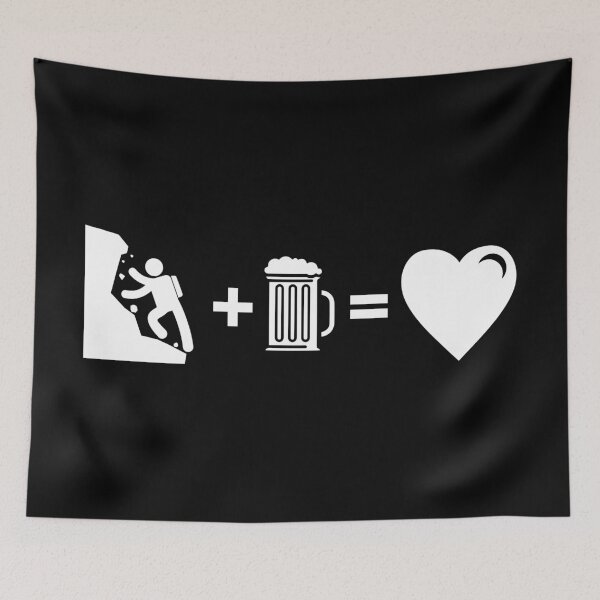 Item preview, Mountain Climbing Mug of Beer Is Love Athlete Gift  designed and sold by haselshirt.