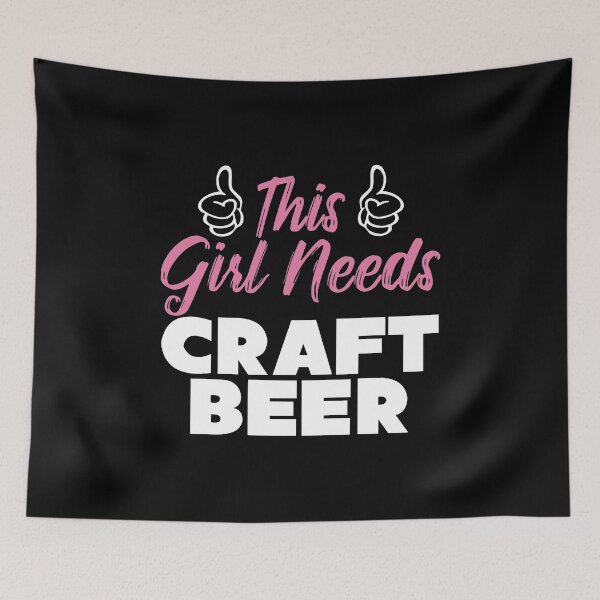 Item preview, This Girl Needs Craft Beer Hoppy IPA Gift Idea designed and sold by haselshirt.
