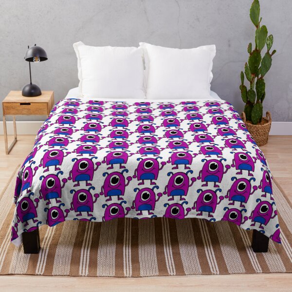 Item preview, Friendly Little Monster - Purple Mac (on white) designed and sold by jesscargill.