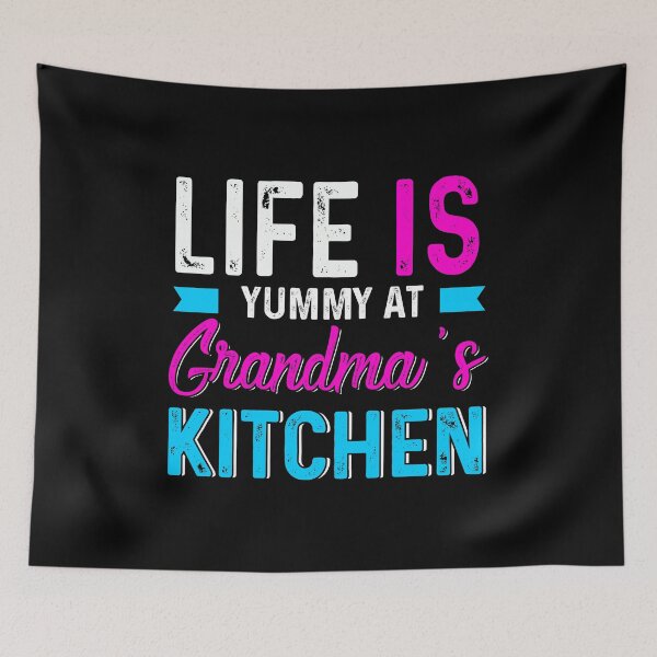 Item preview, Life Is Yummy At Grandma's Kitchen Granny Gift designed and sold by haselshirt.
